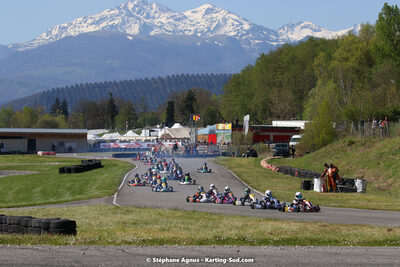16 & 17/04/2022 : 3ème manche du Championnat du Sud 2022 au circuit d’Aigues-Vives (photos Stéphane Agnus) 2022 — karting