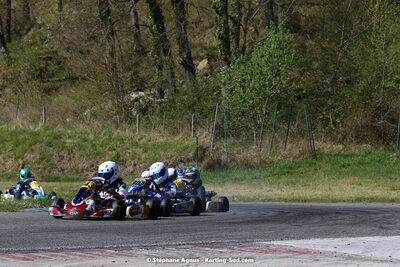 16 & 17/04/2022 : 3ème manche du Championnat du Sud 2022 au circuit d’Aigues-Vives (photos Stéphane Agnus) 2022 — karting