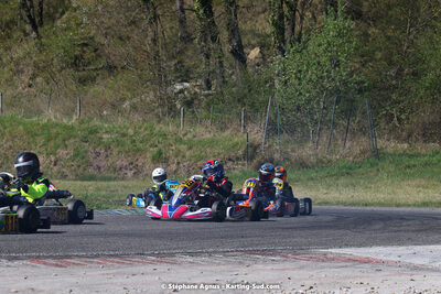 16 & 17/04/2022 : 3ème manche du Championnat du Sud 2022 au circuit d’Aigues-Vives (photos Stéphane Agnus) 2022 — karting