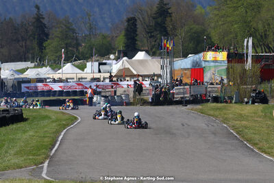 16 & 17/04/2022 : 3ème manche du Championnat du Sud 2022 au circuit d’Aigues-Vives (photos Stéphane Agnus) 2022 — karting