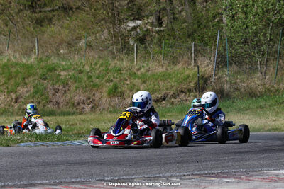 16 & 17/04/2022 : 3ème manche du Championnat du Sud 2022 au circuit d’Aigues-Vives (photos Stéphane Agnus) 2022 — karting