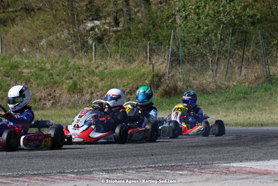 16 & 17/04/2022 : 3ème manche du Championnat du Sud 2022 au circuit d’Aigues-Vives (photos Stéphane Agnus) 2022 — karting