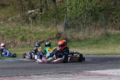16 & 17/04/2022 : 3ème manche du Championnat du Sud 2022 au circuit d’Aigues-Vives (photos Stéphane Agnus) 2022 — karting