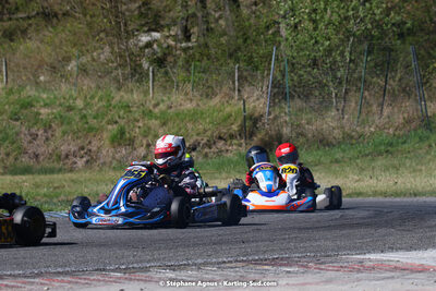 16 & 17/04/2022 : 3ème manche du Championnat du Sud 2022 au circuit d’Aigues-Vives (photos Stéphane Agnus) 2022 — karting