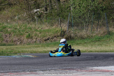 16 & 17/04/2022 : 3ème manche du Championnat du Sud 2022 au circuit d’Aigues-Vives (photos Stéphane Agnus) 2022 — karting