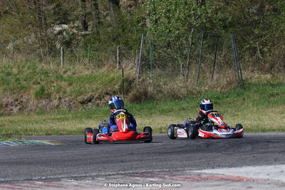 16 & 17/04/2022 : 3ème manche du Championnat du Sud 2022 au circuit d’Aigues-Vives (photos Stéphane Agnus) 2022 — karting
