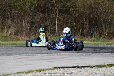 16 & 17/04/2022 : 3ème manche du Championnat du Sud 2022 au circuit d’Aigues-Vives (photos Stéphane Agnus) 2022 — karting