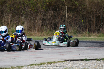 16 & 17/04/2022 : 3ème manche du Championnat du Sud 2022 au circuit d’Aigues-Vives (photos Stéphane Agnus) 2022 — karting