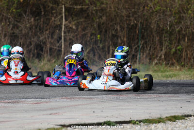 16 & 17/04/2022 : 3ème manche du Championnat du Sud 2022 au circuit d’Aigues-Vives (photos Stéphane Agnus) 2022 — karting