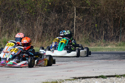 16 & 17/04/2022 : 3ème manche du Championnat du Sud 2022 au circuit d’Aigues-Vives (photos Stéphane Agnus) 2022 — karting