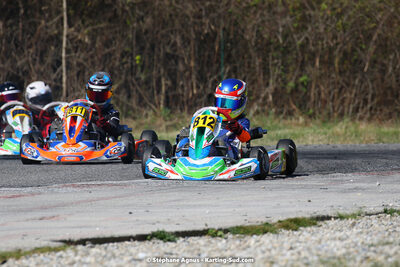 16 & 17/04/2022 : 3ème manche du Championnat du Sud 2022 au circuit d’Aigues-Vives (photos Stéphane Agnus) 2022 — karting