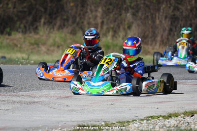 16 & 17/04/2022 : 3ème manche du Championnat du Sud 2022 au circuit d’Aigues-Vives (photos Stéphane Agnus) 2022 — karting