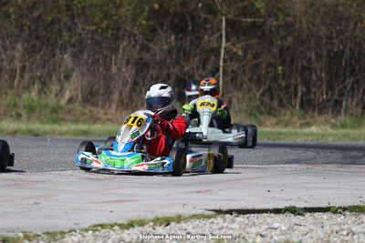 16 & 17/04/2022 : 3ème manche du Championnat du Sud 2022 au circuit d’Aigues-Vives (photos Stéphane Agnus) 2022 — karting