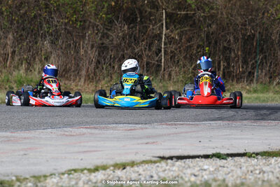 16 & 17/04/2022 : 3ème manche du Championnat du Sud 2022 au circuit d’Aigues-Vives (photos Stéphane Agnus) 2022 — karting