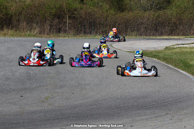 16 & 17/04/2022 : 3ème manche du Championnat du Sud 2022 au circuit d’Aigues-Vives (photos Stéphane Agnus) 2022 — karting
