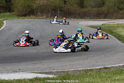16 & 17/04/2022 : 3ème manche du Championnat du Sud 2022 au circuit d’Aigues-Vives (photos Stéphane Agnus) 2022 — karting