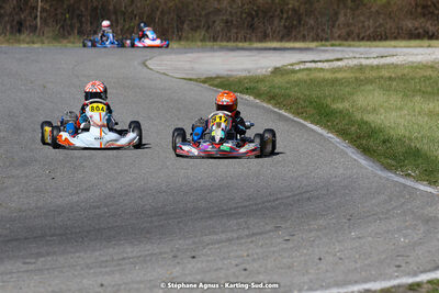 16 & 17/04/2022 : 3ème manche du Championnat du Sud 2022 au circuit d’Aigues-Vives (photos Stéphane Agnus) 2022 — karting