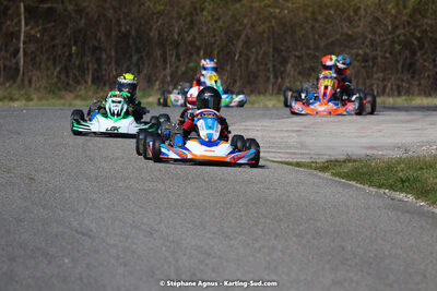 16 & 17/04/2022 : 3ème manche du Championnat du Sud 2022 au circuit d’Aigues-Vives (photos Stéphane Agnus) 2022 — karting