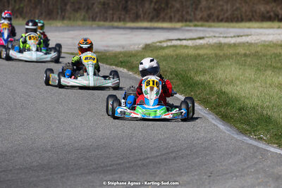 16 & 17/04/2022 : 3ème manche du Championnat du Sud 2022 au circuit d’Aigues-Vives (photos Stéphane Agnus) 2022 — karting