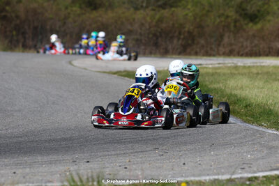 16 & 17/04/2022 : 3ème manche du Championnat du Sud 2022 au circuit d’Aigues-Vives (photos Stéphane Agnus) 2022 — karting