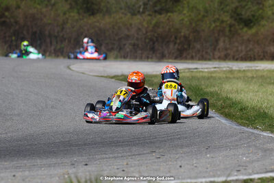 16 & 17/04/2022 : 3ème manche du Championnat du Sud 2022 au circuit d’Aigues-Vives (photos Stéphane Agnus) 2022 — karting