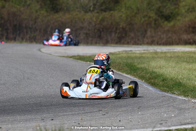 16 & 17/04/2022 : 3ème manche du Championnat du Sud 2022 au circuit d’Aigues-Vives (photos Stéphane Agnus) 2022 — karting
