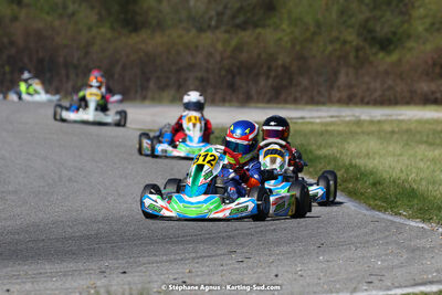 16 & 17/04/2022 : 3ème manche du Championnat du Sud 2022 au circuit d’Aigues-Vives (photos Stéphane Agnus) 2022 — karting