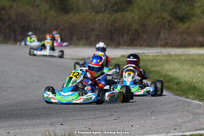 16 & 17/04/2022 : 3ème manche du Championnat du Sud 2022 au circuit d’Aigues-Vives (photos Stéphane Agnus) 2022 — karting