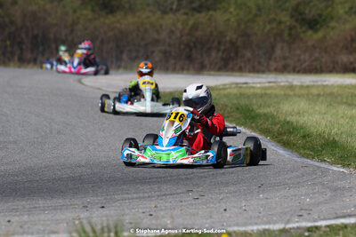 16 & 17/04/2022 : 3ème manche du Championnat du Sud 2022 au circuit d’Aigues-Vives (photos Stéphane Agnus) 2022 — karting