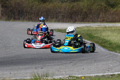 16 & 17/04/2022 : 3ème manche du Championnat du Sud 2022 au circuit d’Aigues-Vives (photos Stéphane Agnus) 2022 — karting
