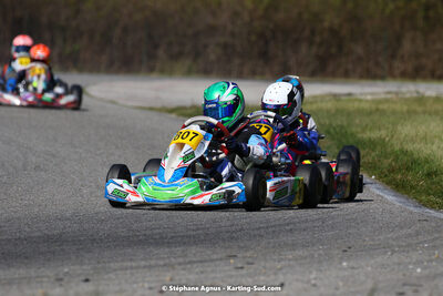 16 & 17/04/2022 : 3ème manche du Championnat du Sud 2022 au circuit d’Aigues-Vives (photos Stéphane Agnus) 2022 — karting