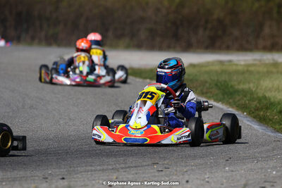 16 & 17/04/2022 : 3ème manche du Championnat du Sud 2022 au circuit d’Aigues-Vives (photos Stéphane Agnus) 2022 — karting