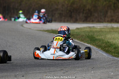 16 & 17/04/2022 : 3ème manche du Championnat du Sud 2022 au circuit d’Aigues-Vives (photos Stéphane Agnus) 2022 — karting