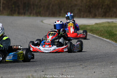 16 & 17/04/2022 : 3ème manche du Championnat du Sud 2022 au circuit d’Aigues-Vives (photos Stéphane Agnus) 2022 — karting