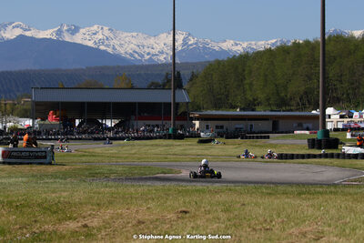 16 & 17/04/2022 : 3ème manche du Championnat du Sud 2022 au circuit d’Aigues-Vives (photos Stéphane Agnus) 2022 — karting