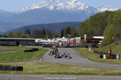 16 & 17/04/2022 : 3ème manche du Championnat du Sud 2022 au circuit d’Aigues-Vives (photos Stéphane Agnus) 2022 — karting