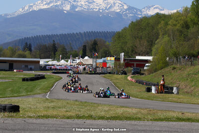 16 & 17/04/2022 : 3ème manche du Championnat du Sud 2022 au circuit d’Aigues-Vives (photos Stéphane Agnus) 2022 — karting