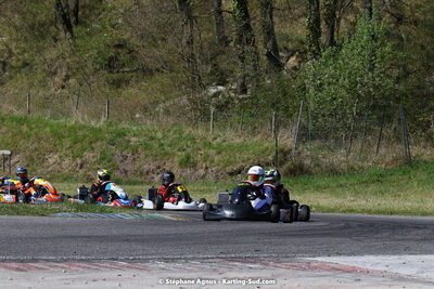 16 & 17/04/2022 : 3ème manche du Championnat du Sud 2022 au circuit d’Aigues-Vives (photos Stéphane Agnus) 2022 — karting