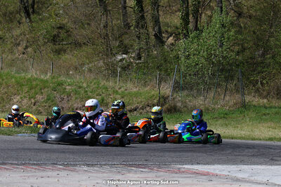 16 & 17/04/2022 : 3ème manche du Championnat du Sud 2022 au circuit d’Aigues-Vives (photos Stéphane Agnus) 2022 — karting