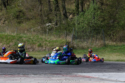 16 & 17/04/2022 : 3ème manche du Championnat du Sud 2022 au circuit d’Aigues-Vives (photos Stéphane Agnus) 2022 — karting