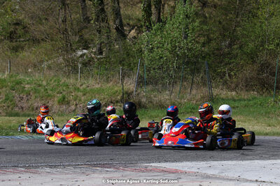 16 & 17/04/2022 : 3ème manche du Championnat du Sud 2022 au circuit d’Aigues-Vives (photos Stéphane Agnus) 2022 — karting