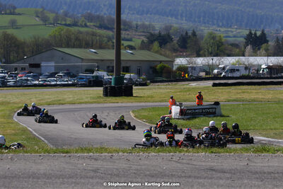 16 & 17/04/2022 : 3ème manche du Championnat du Sud 2022 au circuit d’Aigues-Vives (photos Stéphane Agnus) 2022 — karting