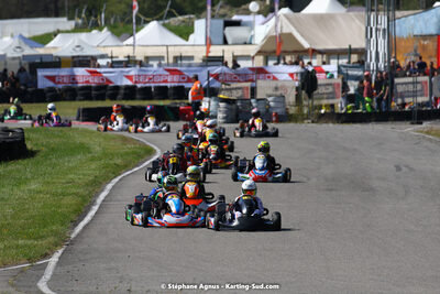 16 & 17/04/2022 : 3ème manche du Championnat du Sud 2022 au circuit d’Aigues-Vives (photos Stéphane Agnus) 2022 — karting