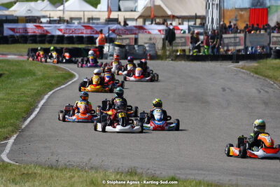 16 & 17/04/2022 : 3ème manche du Championnat du Sud 2022 au circuit d’Aigues-Vives (photos Stéphane Agnus) 2022 — karting
