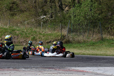 16 & 17/04/2022 : 3ème manche du Championnat du Sud 2022 au circuit d’Aigues-Vives (photos Stéphane Agnus) 2022 — karting