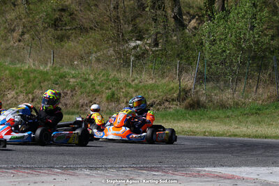 16 & 17/04/2022 : 3ème manche du Championnat du Sud 2022 au circuit d’Aigues-Vives (photos Stéphane Agnus) 2022 — karting