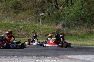 16 & 17/04/2022 : 3ème manche du Championnat du Sud 2022 au circuit d’Aigues-Vives (photos Stéphane Agnus) 2022 — karting