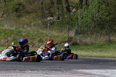 16 & 17/04/2022 : 3ème manche du Championnat du Sud 2022 au circuit d’Aigues-Vives (photos Stéphane Agnus) 2022 — karting