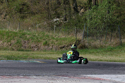 16 & 17/04/2022 : 3ème manche du Championnat du Sud 2022 au circuit d’Aigues-Vives (photos Stéphane Agnus) 2022 — karting