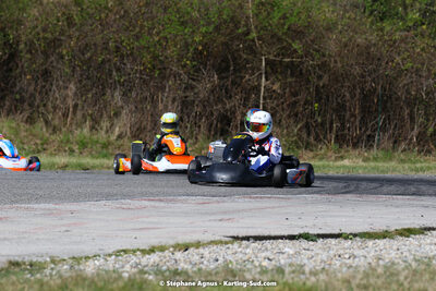 16 & 17/04/2022 : 3ème manche du Championnat du Sud 2022 au circuit d’Aigues-Vives (photos Stéphane Agnus) 2022 — karting